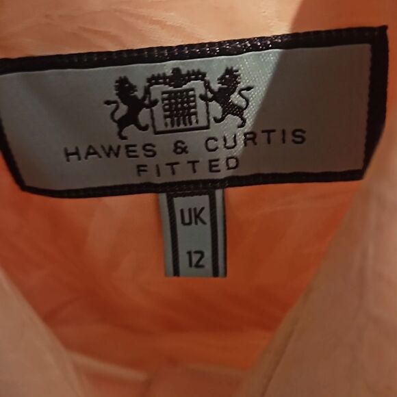 HAWES & CURTIS WOMAN LONG SLEEVE FITTED SHIRT UK 12 - Picture 2 of 7